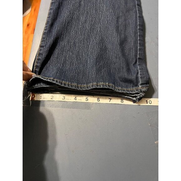 Signature Levi Strauss Mid-Rise Boot Cut Womens Jeans Size 24W Denim Western - Picture 10 of 11